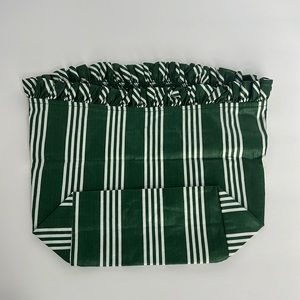 Longaberger 1998 Christmas Glad Tidings Hunter Green Stripe SU Liner #2675116